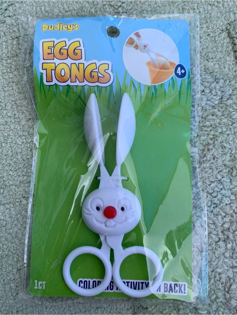 Dudley's bunny Egg Tongs